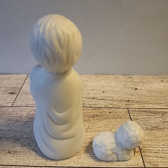 10 Pc Holiday Expressions Porcelain Bisque Nativity Set Christmas Holiday Holy - Picture 12 of 13